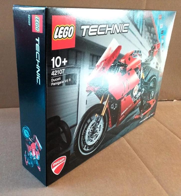 Lego 42107 Ducati Panigale V4 R Technic nieuw, Kinderen en Baby's, Speelgoed | Duplo en Lego, Nieuw, Lego, Complete set, Ophalen of Verzenden