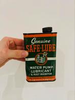 Bidon d’huile Safe Lube Olieblik vintage olie blik, Verzamelen, Ophalen of Verzenden