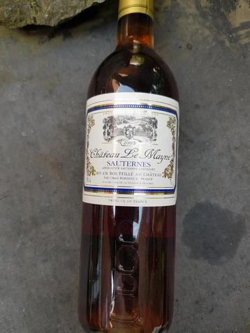 Chateau Le Mayne Sauternes 2003 disponible aux enchères