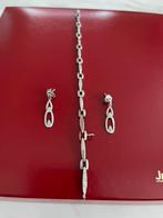 Zilver set 925, Handtassen en Accessoires, Armbanden, Ophalen of Verzenden, Zo goed als nieuw, Zilver