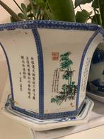 5 mooie Chinese bloempotten 20€ per pot, Antiek en Kunst, Antiek | Porselein, Ophalen of Verzenden