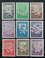 Belgique : COB 547/55 ** Secours d'hiver No 2 1941, Timbres & Monnaies, Sans timbre, Neuf, Enlèvement ou Envoi, Non oblitéré
