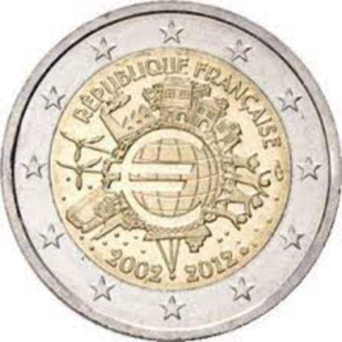 2 euro, €2 Frankrijk 2012, Postzegels en Munten, Munten | Europa | Euromunten, Losse munt, 2 euro, Frankrijk, Ophalen of Verzenden