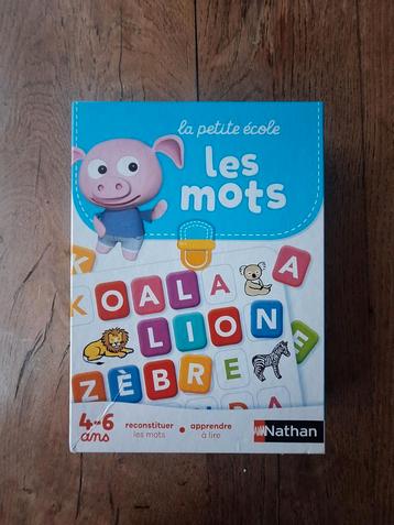 Jeu "les mots - la petit école" beschikbaar voor biedingen