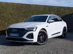 Audi Q8 e-tron Sportback -2x S-line- opendak-head up-95 kWh, Auto's, Audi, Automaat, Gebruikt, 340 pk, 5 zetels
