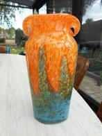 Mooie vaas in glaspasta. (Pâte de verre), Antiek en Kunst, Ophalen of Verzenden