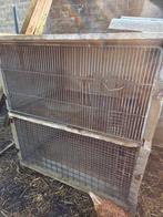 2 clapier lapin beton, Enlèvement