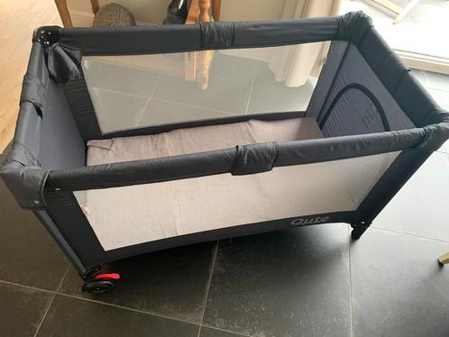 Luxe reisbed baby tot kleuter Qute Q-dream zwart, Kinderen en Baby's, Babywiegjes en Ledikanten, Zo goed als nieuw, Reisbedje