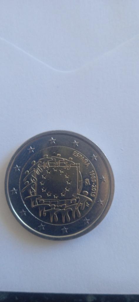 Monnaie 2 euros Espagne commémorative 2015 ( excès de metal), Postzegels en Munten, Munten | Europa | Euromunten, Losse munt, 2 euro