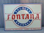 FONTANA BRONNEN. 1955.., Verzamelen, Merken en Reclamevoorwerpen, Ophalen of Verzenden, Zo goed als nieuw, Reclamebord