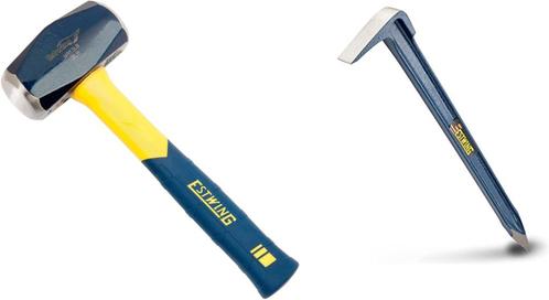 Estwing Gad Pry Bar GP18 Breekijzer/Beitel + Combi Deal, Doe-het-zelf en Bouw, Gereedschap | Handgereedschap, Nieuw, Ophalen of Verzenden