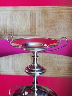 Antieke zilveren snoep vaas met handvatten,  England 1907, Enlèvement ou Envoi, Argent