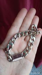 Bracelet en argent massif pour homme, Enlèvement ou Envoi, Neuf, Argent, Argent