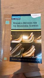 Research methods for the behavioral sciences, Ophalen of Verzenden, Nieuw, Hoger Onderwijs