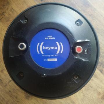 Beyma CP-650 TI  Compressie drivers 2”  met Horn  Een paar