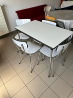 Table de cuisine, Maison & Meubles, Tables | Tables à manger, Comme neuf, 100 à 150 cm, Rectangulaire, Quatre personnes