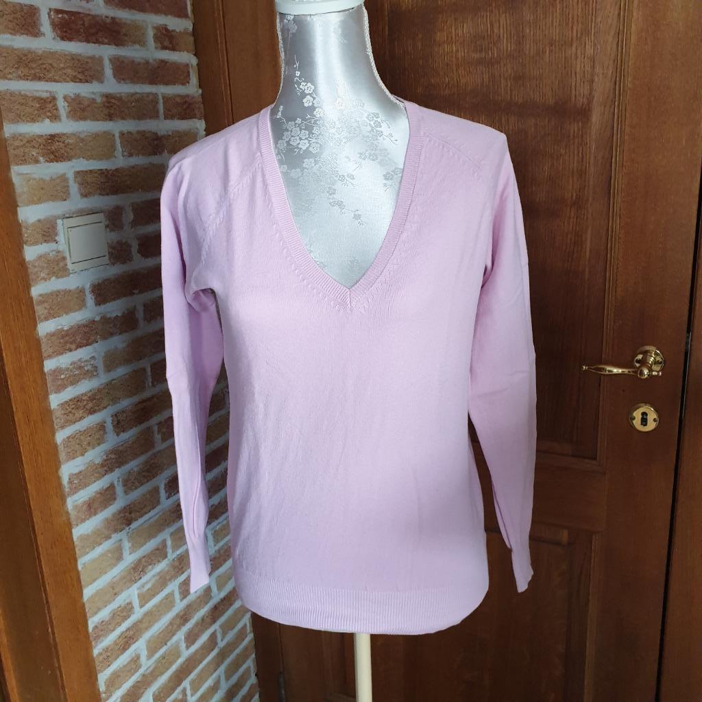 Pull col V rose Zara, Zara, Enlèvement, Taille 46/48 (XL) ou plus grande, Rose