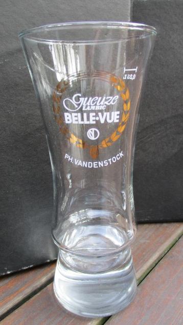 6 vintage Belle-Vue glazen in originele doos beschikbaar voor biedingen
