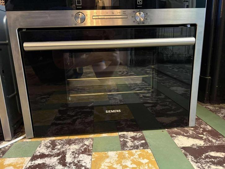 Stoomoven Siemens, Elektronische apparatuur, Ovens, Zo goed als nieuw, Inbouw, Oven, Minder dan 45 cm, 45 tot 60 cm, Stoom, Ophalen