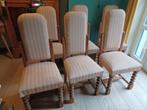 6 chaises salle à manger, Huis en Inrichting, Stoelen, Ophalen, Hout, Gebruikt, Overige kleuren