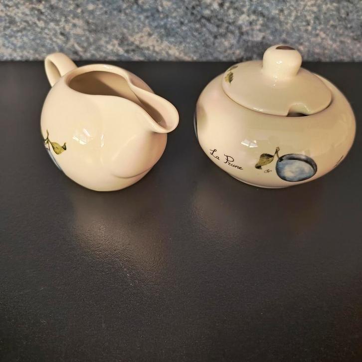 Suiker en Melkkan servies, Jet ter Steege, Maison & Meubles, Cuisine | Vaisselle, Enlèvement ou Envoi