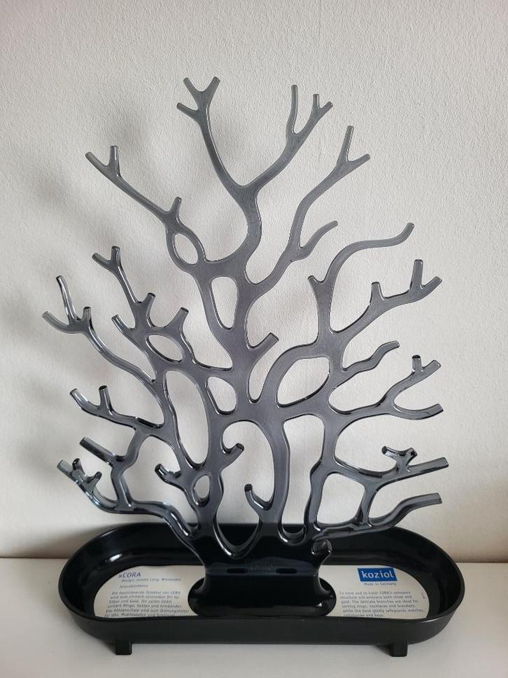 sieradenhouder koziol cora sieradenrekje koraal sieradenboom, Huis en Inrichting, Woonaccessoires | Wanddecoraties, Nieuw, Ophalen of Verzenden