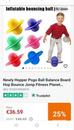 Hopper pogo ball balance