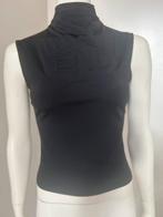 Fendi Jeans zwarte stretchtop FR34, Ophalen of Verzenden, Zo goed als nieuw, Zwart