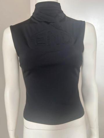 Fendi Jeans top noir stretch FR34, Enlèvement ou Envoi, Comme neuf, Noir