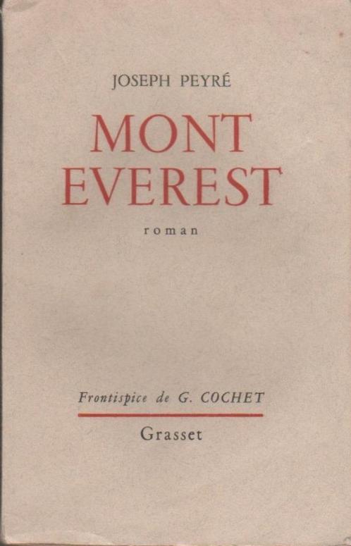 Mont Everest de Joseph Peyré, Livres, Romans, Enlèvement ou Envoi