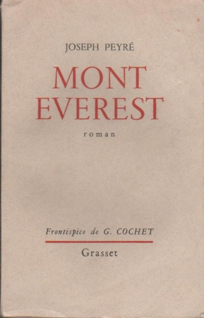 Mont Everest de Joseph Peyré, Boeken, Romans, Ophalen of Verzenden