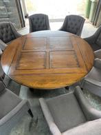 Tafel en stoelen, Ophalen, Gebruikt, 100 tot 150 cm, Klassiek