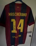 Gehandtekend Mascherano truitje FC Barcelona, Ophalen of Verzenden, Zo goed als nieuw