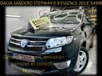 DACIA SANDERO STEPWAY 0.9 TCE ESSENCE‼️GARANTIE 1 AN CTOK‼️, Euro 5, Achat, 898 cm³, Entreprise