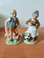 Koppel in porseleinen koekje, Antiek en Kunst, Ophalen