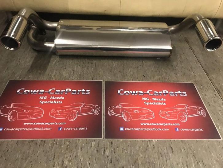 mg f mgf mg tf mgtf scorpion RVS uitlaat nieuw, Auto-onderdelen, Uitlaatsystemen, Nieuw, Ophalen of Verzenden