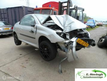 Diverse onderdelen Peugeot 206 CC 1.6-16V ('00-'07) beschikbaar voor biedingen