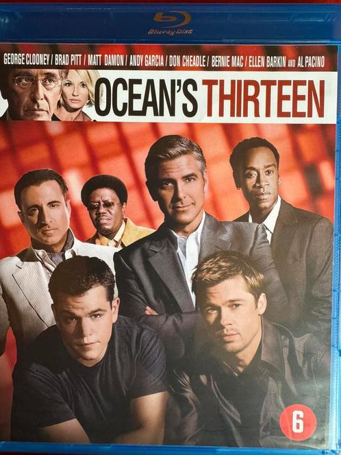 OCEAN’S THIRTEEN BLUE RAY, CD & DVD, Blu-ray, Comme neuf, Action, Enlèvement ou Envoi