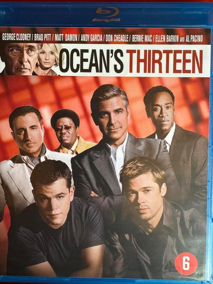 OCEAN’S THIRTEEN BLUE RAY, Cd's en Dvd's, Blu-ray, Zo goed als nieuw, Actie, Ophalen of Verzenden