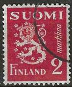 Finlande 1937 - Yvert 192 - Armoiries avec lion (ST), Envoi, Finlande, Affranchi