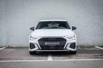 Audi A3 40 TFSIe Sportback S-LINE/MATRIX/18"/CARPLAY/DAB, Auto's, Audi, 4 cilinders, Leder en Stof, Wit, 5 zetels