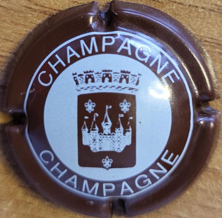 Capsule Champagne PANNIER brun & blanc nr.18, Verzamelen, Wijnen, Nieuw, Champagne, Frankrijk, Ophalen of Verzenden