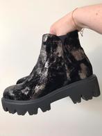 FactoryStore zilver zwarte enkellaarsjes, Kleding | Dames, Nieuw, Zwart, Lage of Enkellaarzen