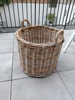 Rieten mand, Ophalen, Mand