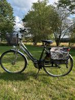Damesfiets Batavus zilver / donkergrijs, Fietsen en Brommers, Fietsen | Dames | Damesfietsen, Ophalen, Gebruikt, Versnellingen
