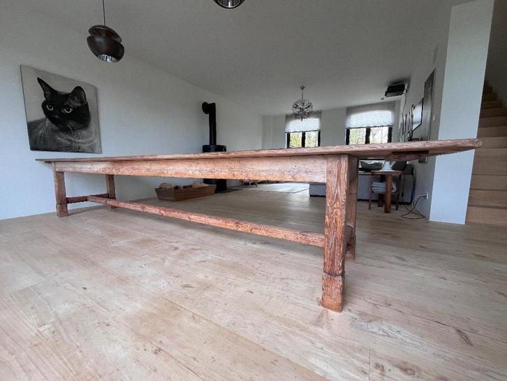 Kloostertafel XXL, Antiquités & Art, Antiquités | Meubles | Tables, Enlèvement