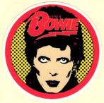 David Bowie sticker #3, Verzenden, Nieuw