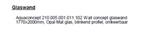 vaste douchewand MAT glas 177B x 200H, Doe-het-zelf en Bouw, Sanitair, Ophalen, Nieuw, Glas, Douche