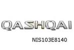 Nissan Qashqai embleem achterklep tekst ''Qashqai'' Originee, Auto-onderdelen, Nieuw, Nissan, Verzenden