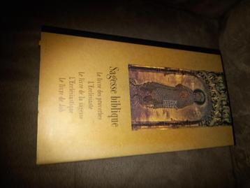 Livre sagesse biblique  beschikbaar voor biedingen